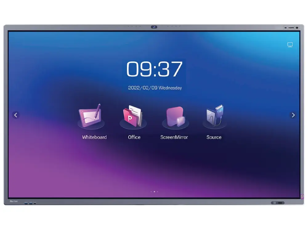 هوريون 86M6APro – شاشة تفاعلية ذكية، شاشة لمس 86″ بدقة 4K، كاميرا 48 ميجابكسل، مصفوفة 8 ميكروفون، ذاكرة 8GB+128GB، أندرويد 13