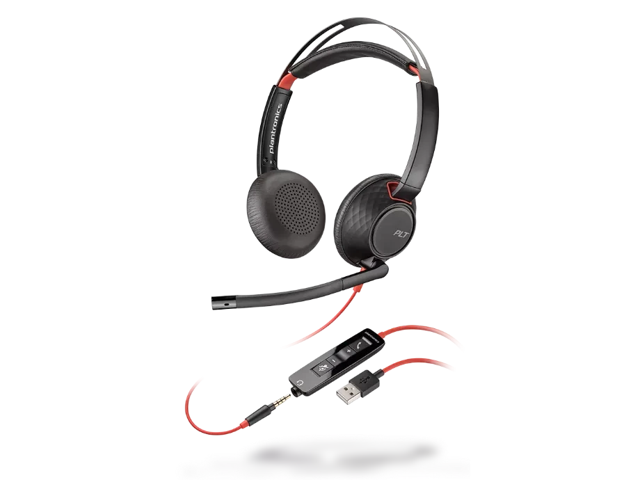 بولي بلانترونكس Blackwire 5220 – سماعة USB-A ستيريو