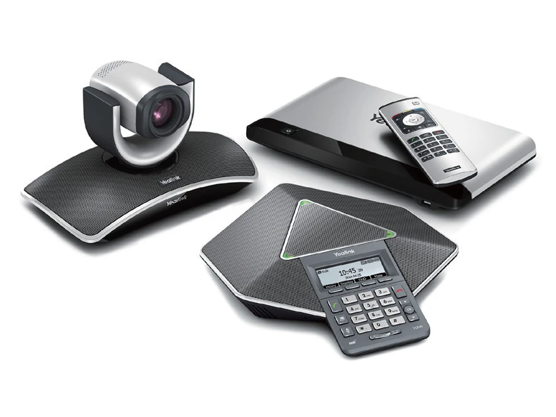 يالينك VC400 – نظام مؤتمرات الفيديو مع كاميرا PTZ وهاتف VCP40