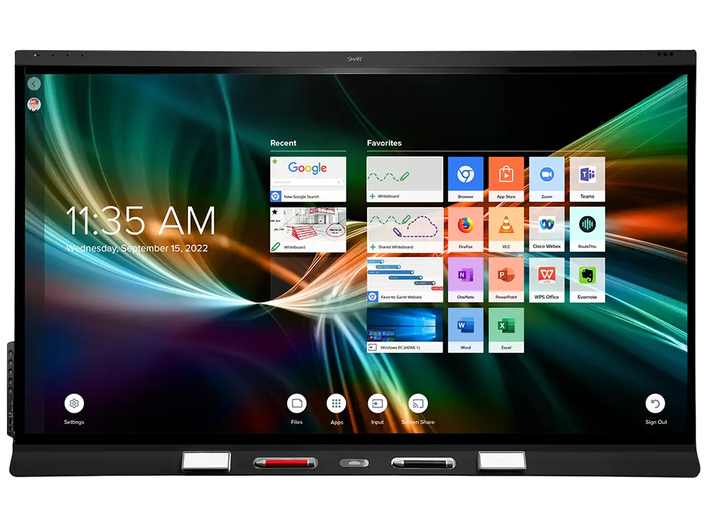سمارت بورد 6086S-V3 – شاشة تفاعلية احترافية بنظام iQ مدمج، 86 بوصة، 4K، إصدار باللون الأسود