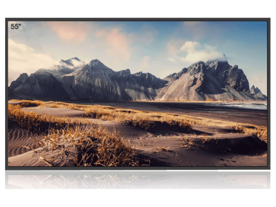 ماكس هب ND55CMA – شاشة عرض دعائية ماكسهاب ND55CMA، شاشة 55 بوصة 4k، زجاج مقاوم للضوء، شاشة لغرف الإجتماعات والاعلانات الالكترونية