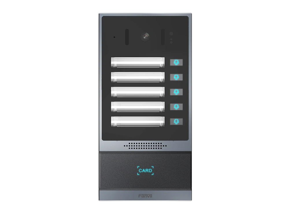 فانفيل i63 – انتركوم فيديو خارجي SIP، كاميرا 2 ميجابكسل، مقاوم للماء IP66