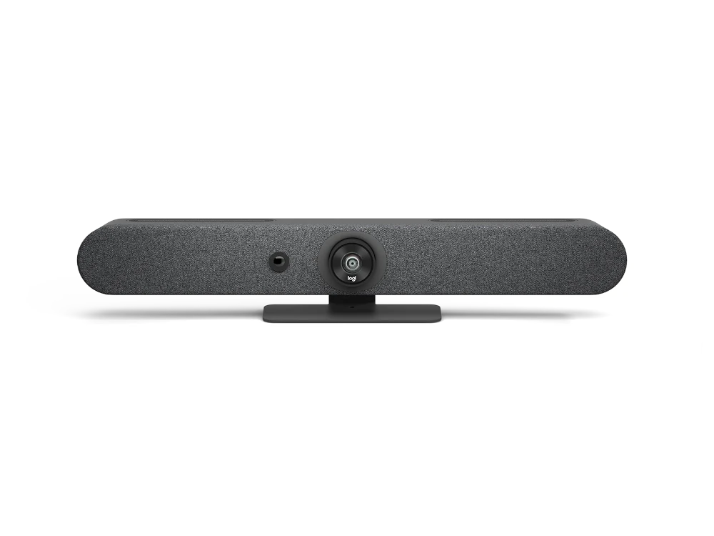 لوجيتك Rally Bar Mini – كاميرا غرفة اجتماعات لوجيتك رالي بار ميني لغرفة اجتماعات صغيرة ومتوسطة، تصميم الكل في واحد، بدقة 4K، عدد 6 مايك، 3 سبيكر، واي فاي، USB، جيجابيت، HDMI