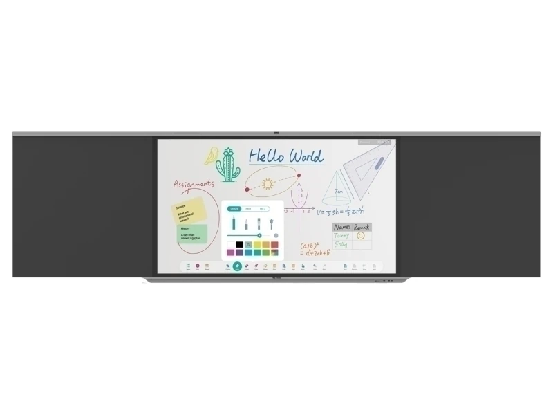 ماكس هاب B8610 – سمارت بورد ماكسهاب B8610، شاشة تفاعلية باللمس 86 بوصة بجودة 4K، سبيكر مزدوج، كاميرا 16 ميحابايت، 4 صفوف ميكروفونات