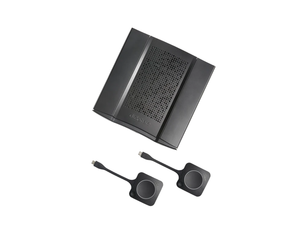 باركو كليك شير CX-50 Gen2 – نظام مؤتمرات لاسلكي ClickShare، معتمد بما يتماشى مع متطلبات الاتحاد الأوروبي اللاسلكية