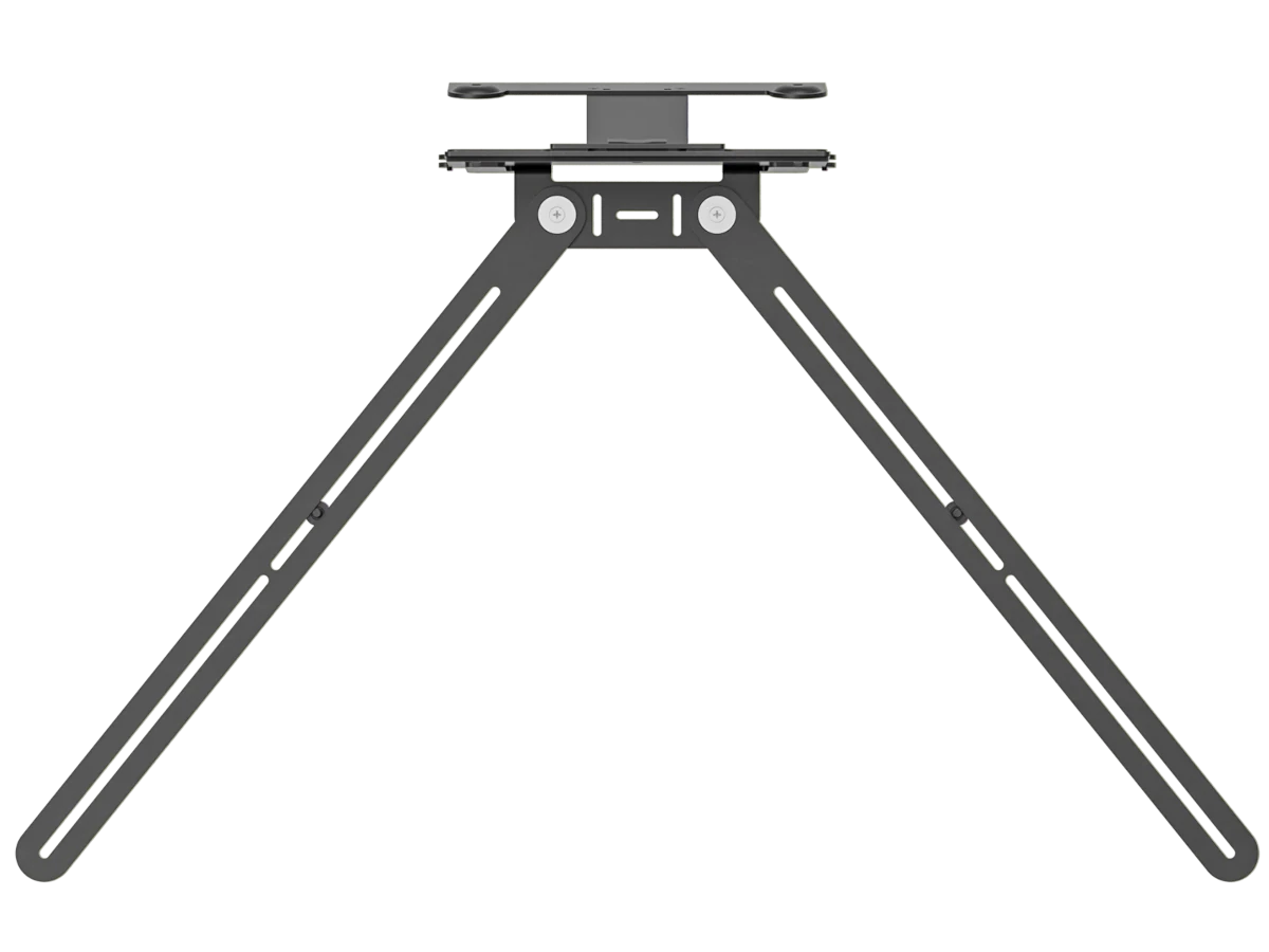 حامل تلفزيون من لوجيتك لشريط الفيديو، حامل تلفزيون متوافق مع VESA، لوحة تركيب لشريط Rally، لوحة تثبيت لشريط Rally Bar Mini