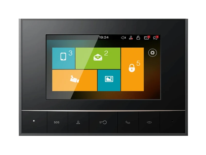 أكوفوكس IT80 – شاشة داخلية ذكية، شاشة لمس 7 بوصة، نظام لينكس