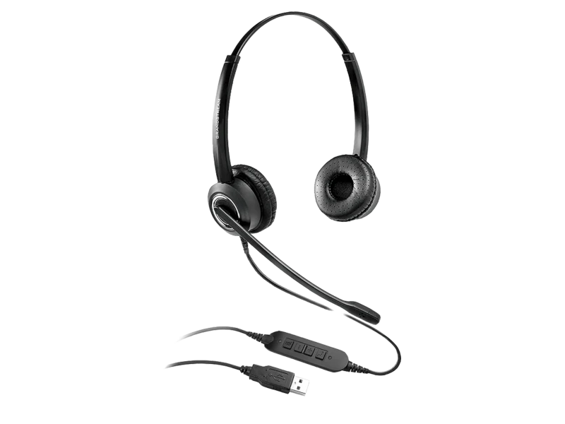 جراند ستريم GUV3000 – سماعة USB عالية الجودة بميكروفون عازل للضوضاء