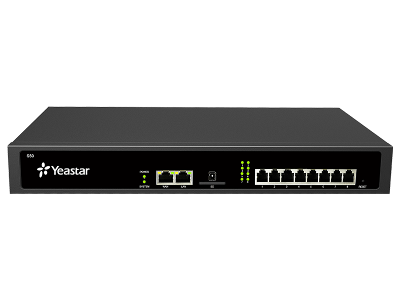 ياستار S50 – نظام سنترال VoIP PBX يدعم 50 مستخدم