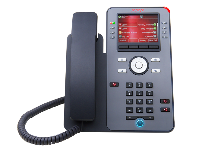 أفايا J179 – هاتف آي بي للأعمال، يدعم 8 خطوط، شاشة ملونة 3.5 بوصة، PoE، جيجابت، متوافق مع الأنظمة غير التابعة لـ Avaya