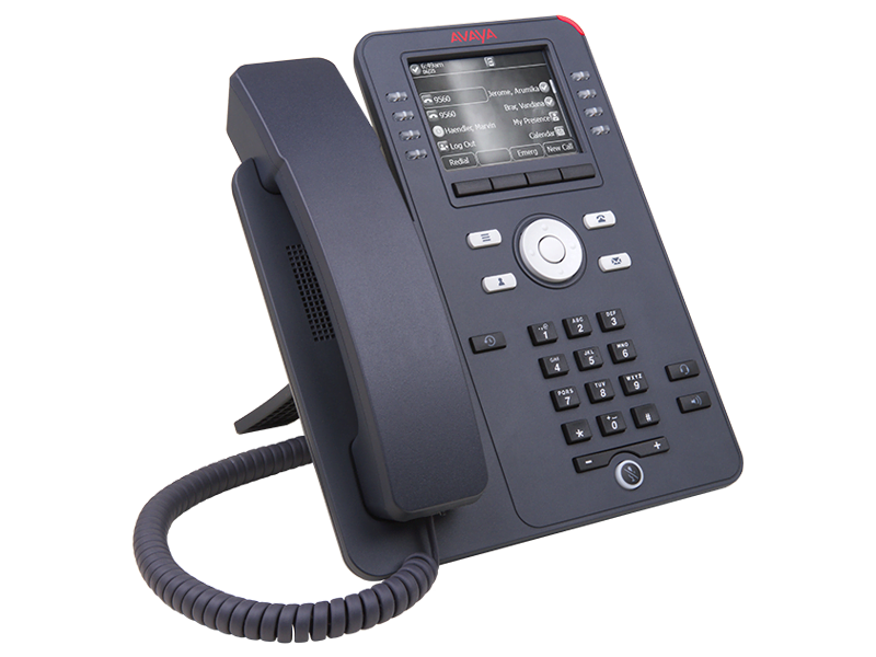 أفايا J169 – هاتف آي بي مكتبي للمحترفين، يدعم 8 خطوط، شاشة 3.5 بوصة أحادية اللون، جيجابت إيثرنت، PoE